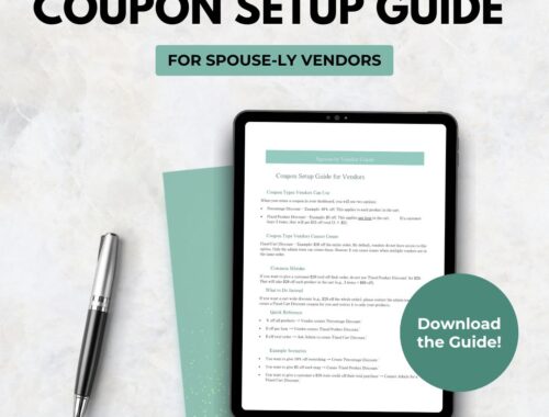 Coupon Setup Guide